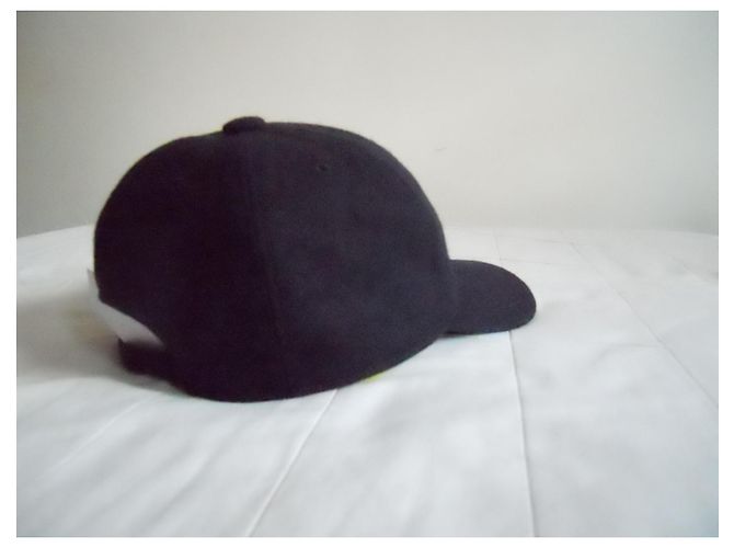 Weekend Max Mara MAX MARA WEEKEND nuovissimo cappellino da baseball in pura lana. Blu scuro - vista 5