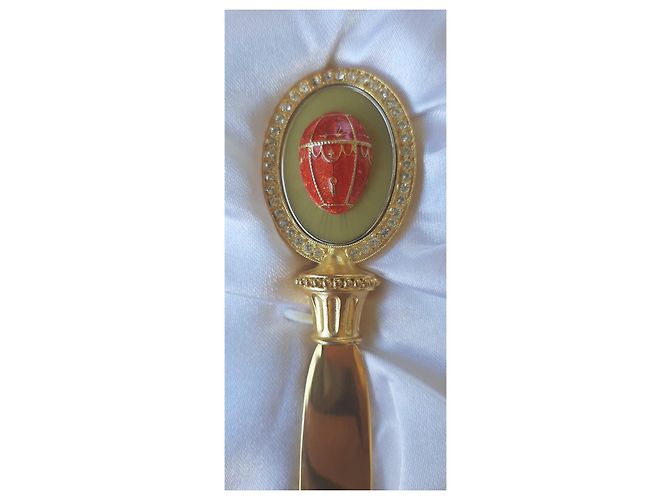 Faberge Authentic Fabergè egg Iperial Collection letter opener Golden - view 4