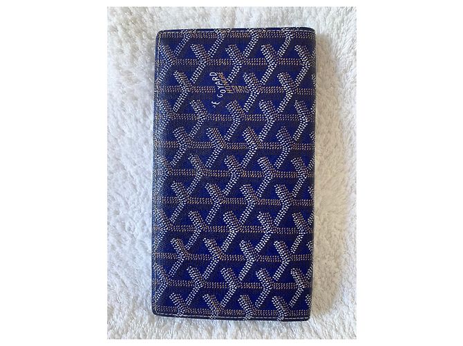 Goyard Marine blu vertical wallet - view 2