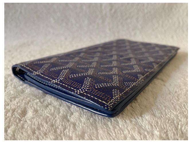 Goyard Marine blu vertical wallet - view 3
