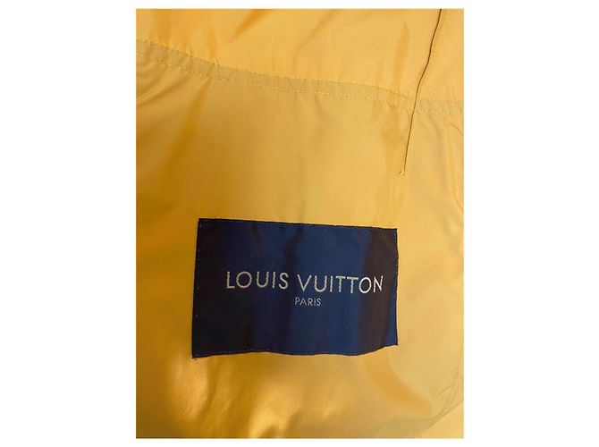 Louis Vuitton Trench / giacca a vento nuovissimo con tag Giallo - vista 4