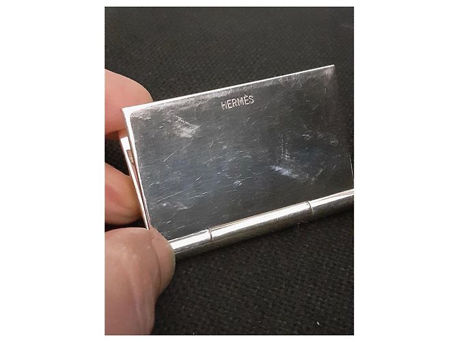 Hermès Argent sterling d'époque 925 Cadre photos Argenté - vue 7