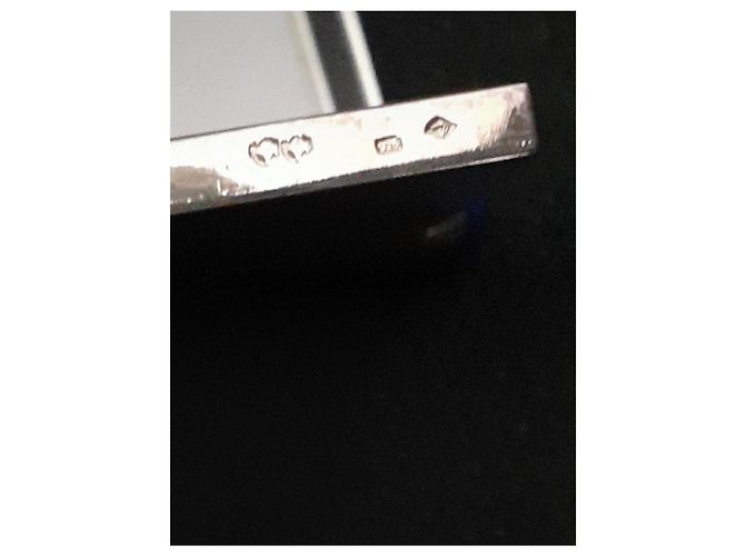 Hermès Argent sterling d'époque 925 Cadre photos Argenté - vue 8