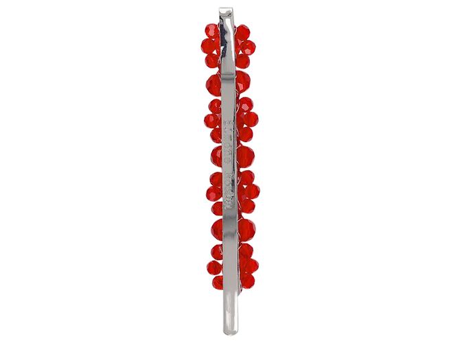 Simone Rocha Red Flower Hair Clip - view 2