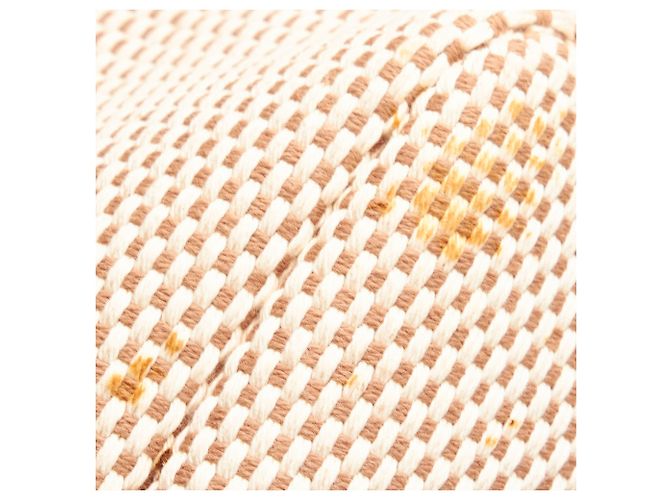 Hermès Zaino Hermes Brown Herbag Canvas Marrone Beige Marrone chiaro - vista 9