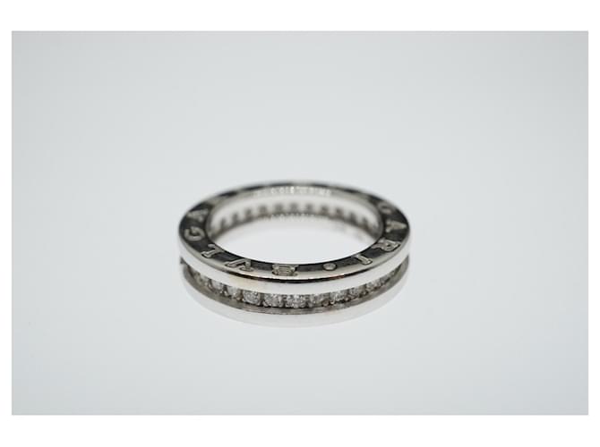 Bulgari B Zero 1 Diamantband ein 18K Weißgold Silber - Ansicht 3