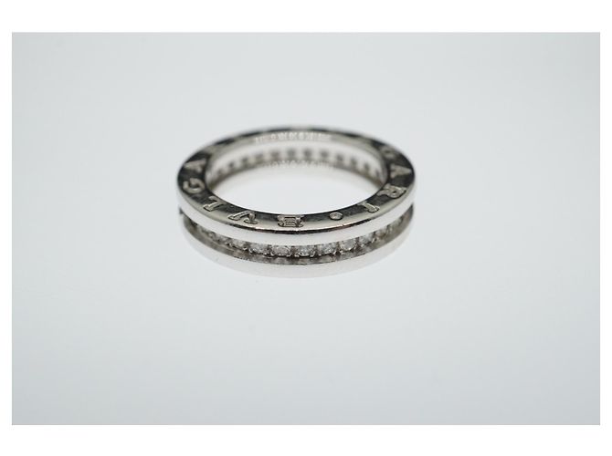 Bulgari B Zero 1 Diamantband ein 18K Weißgold Silber - Ansicht 6