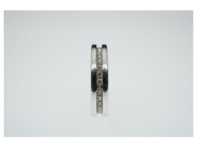 Bulgari B Zero 1 Diamantband ein 18K Weißgold Silber - Ansicht 7