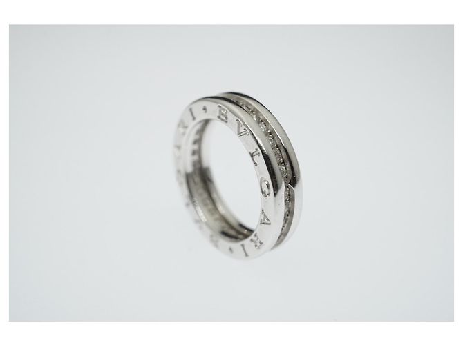 Bulgari B Zero 1 Diamantband ein 18K Weißgold Silber - Ansicht 9