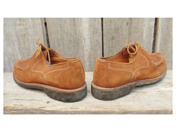 Vintage Paraboot-Derbys p 37 Braun - Ansicht 5