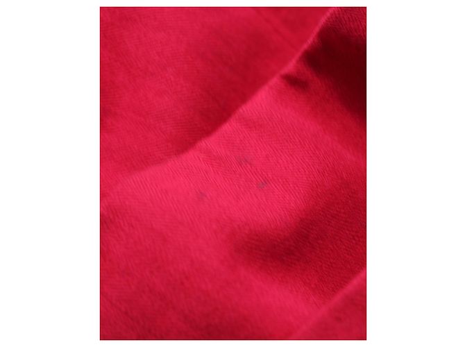 Gabardina Kenzo de algodón rojo - vista 4