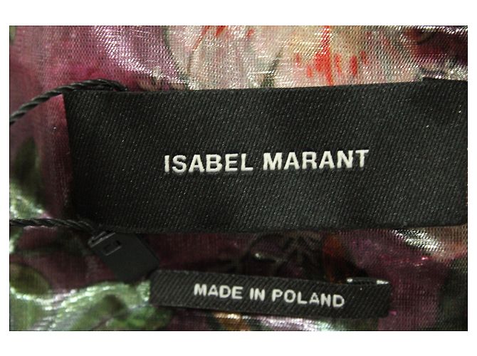 Isabel Marant Olaz Floral-Print Hooded Jacket in Multicolor Polyester - view 4