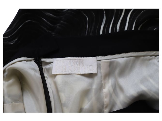 FALDA ESTAMPADA PETER PILOTTO ELENI Negro - vista 6