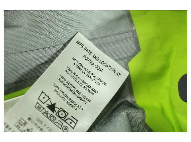 Autre Marque Giacca Patagonia Ascensionist in Nylon Verde - vista 5