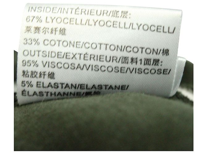 Neil Barrett Neopren-Sweatshirt mit Geomuster aus grünem Lyocell - Ansicht 5