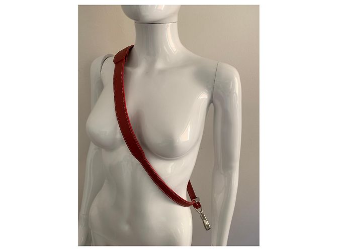Alça de couro vermelho Goyard para bolsas - vista 11