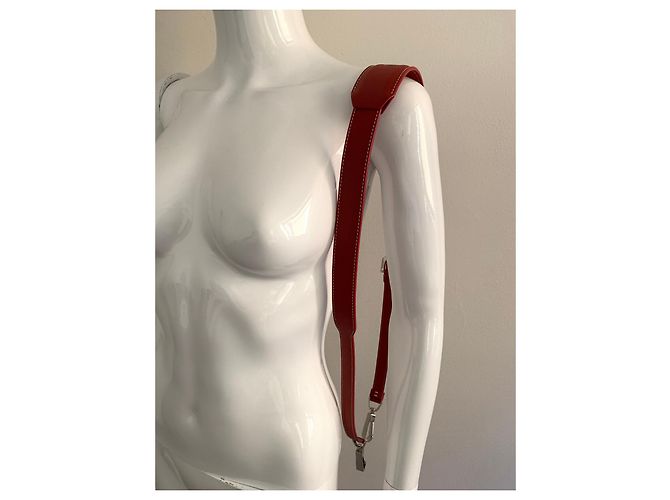 Alça de couro vermelho Goyard para bolsas - vista 12