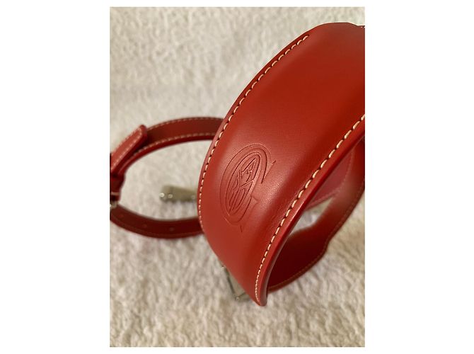 Alça de couro vermelho Goyard para bolsas - vista 3