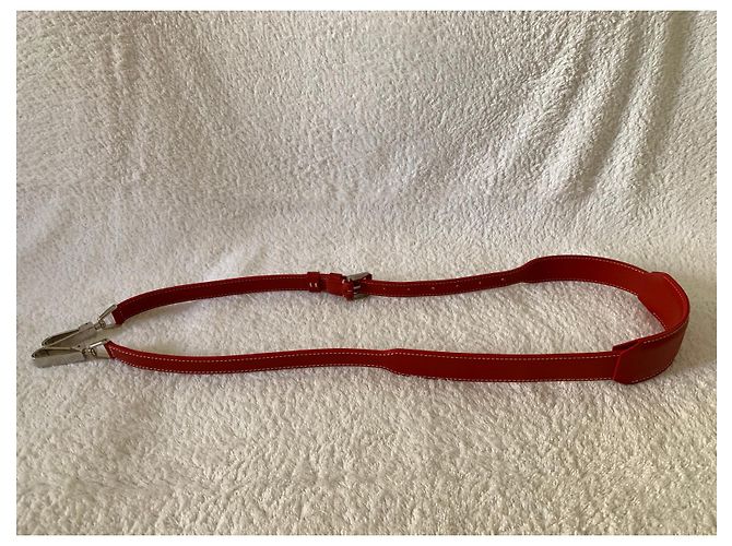 Alça de couro vermelho Goyard para bolsas - vista 8