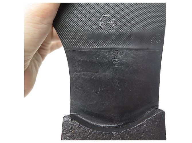 SCARPE CORTHAY EASY RICHELIEU 8.5 42.5 SCARPE IN PELLE NERA Nero - vista 4