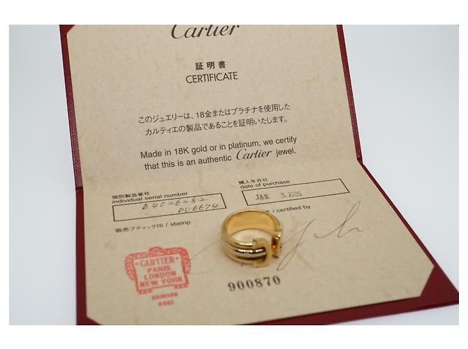 Cartier-Goldring, Kollektion "C de Cartier".. 52 Gold hardware - Ansicht 11