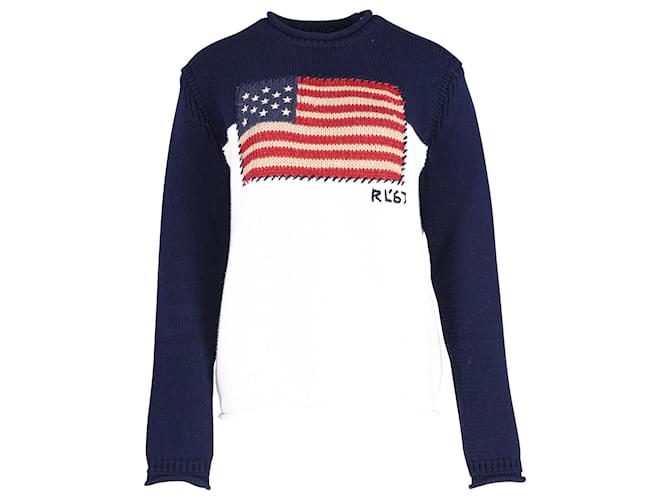 Pull Rayé American Eagle Outfitters Taille XS Bleu Marine Et Rouge - Très Bon état