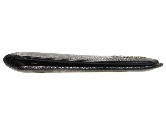Prada Saffiano Bifold Wallet aus schwarzem Leder - Ansicht 4