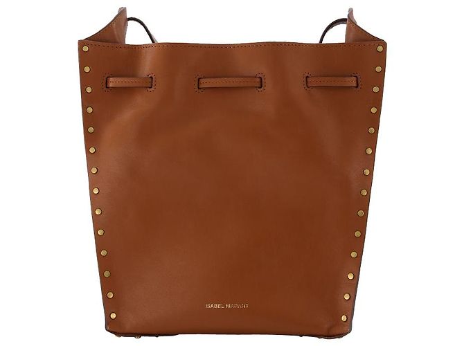 Isabel Marant Bolso Buky en Piel Burdeos - vista 3