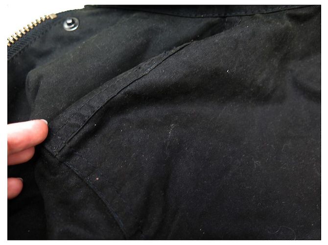 CHAQUETA ABRIGO BARBOUR NEWMARKET L 44 ABRIGO CHAQUETA DE ALGODÓN ACEITE NEGRO - vista 13