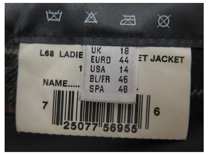 CHAQUETA ABRIGO BARBOUR NEWMARKET L 44 ABRIGO CHAQUETA DE ALGODÓN ACEITE NEGRO - vista 4