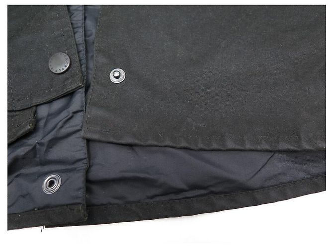 CHAQUETA ABRIGO BARBOUR NEWMARKET L 44 ABRIGO CHAQUETA DE ALGODÓN ACEITE NEGRO - vista 9