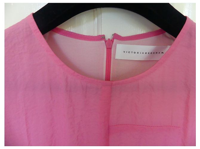 Victoria Beckham Kleid in Rosa Viscose Pink - Ansicht 4