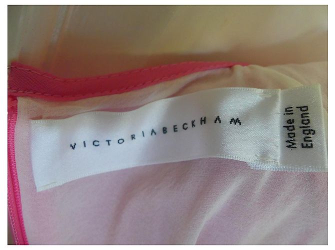Victoria Beckham Kleid in Rosa Viscose Pink - Ansicht 9