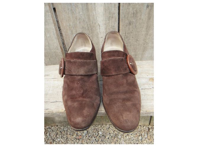 trottatori Bally vintage p 35,5 Marrone scuro - vista 3
