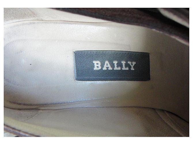 trottatori Bally vintage p 35,5 Marrone scuro - vista 6