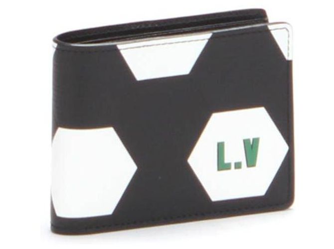 Slender Louis Vuitton Portefeuille mince coupe du monde de la FIFA Noir - vue 2