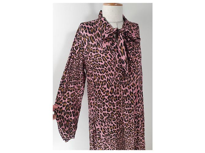 Shirtaporter Maxikleid aus Viskose Mehrfarben - Ansicht 2