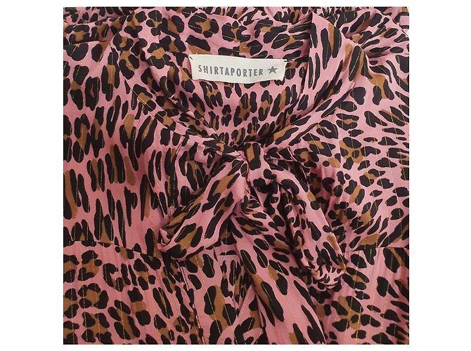 Shirtaporter Maxikleid aus Viskose Mehrfarben - Ansicht 5