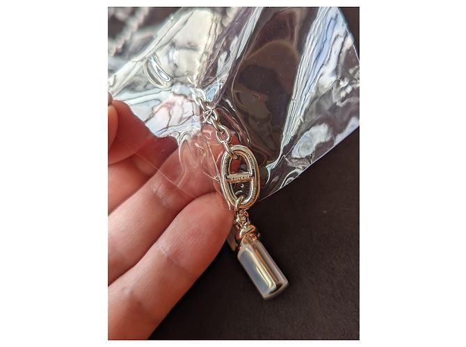 Hermès Farandole 160 Collana Lunga cm Argento 925 scatola Nuovo di zecca Silver hardware - vista 8