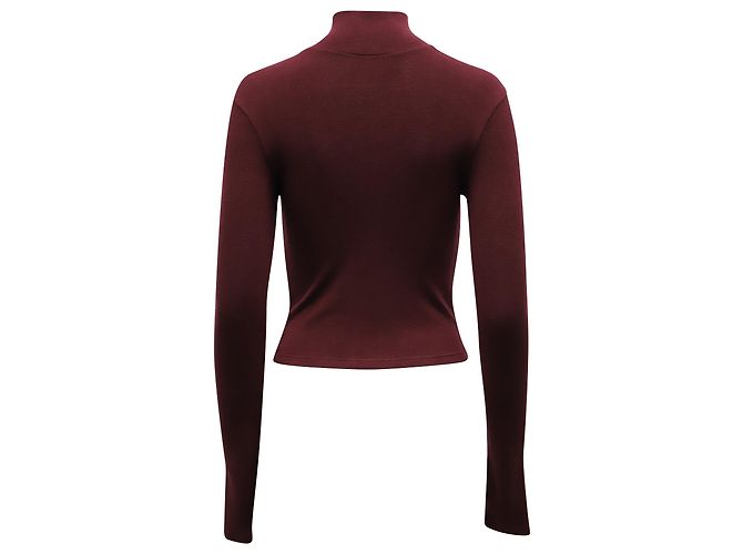 bordeaux Merlot Top dolcevita alice + olivia - vista 3