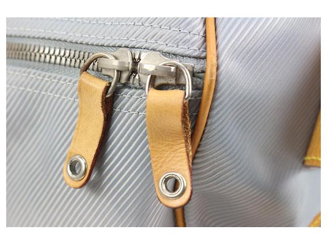Louis Vuitton 2000 Borsa da viaggio Polochon grigia LV Americas Cup - vista 6