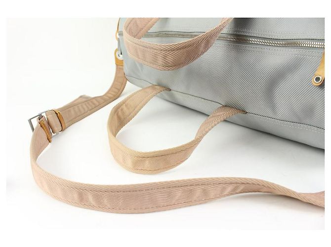 Louis Vuitton 2000 Borsa da viaggio Polochon grigia LV Americas Cup - vista 8