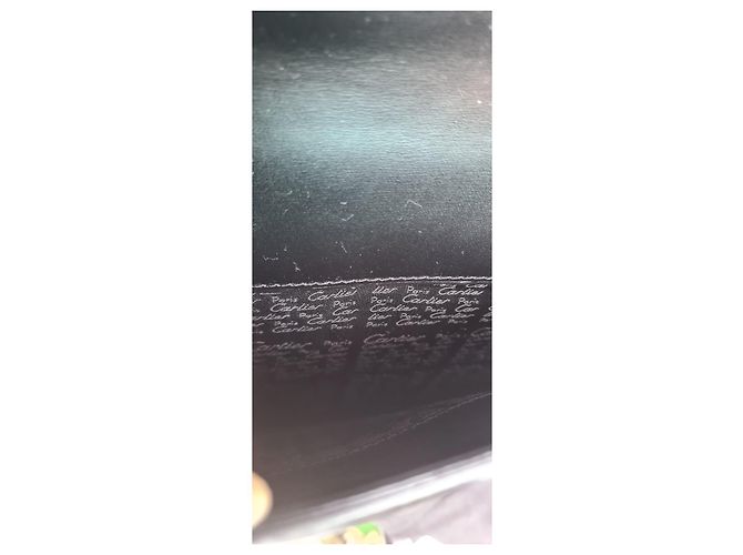 Cartier Valigetta in pelle nera Nero - vista 3