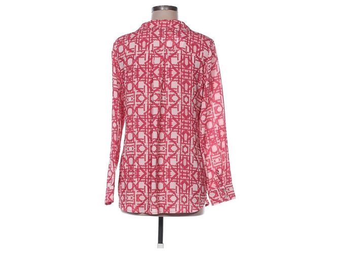 Autre Marque Dawid Tomaszewski Top Camiseta Rosa - vista 2