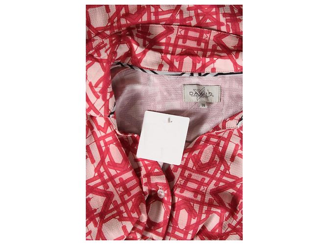 Autre Marque Dawid Tomaszewski Top Camiseta Rosa - vista 3
