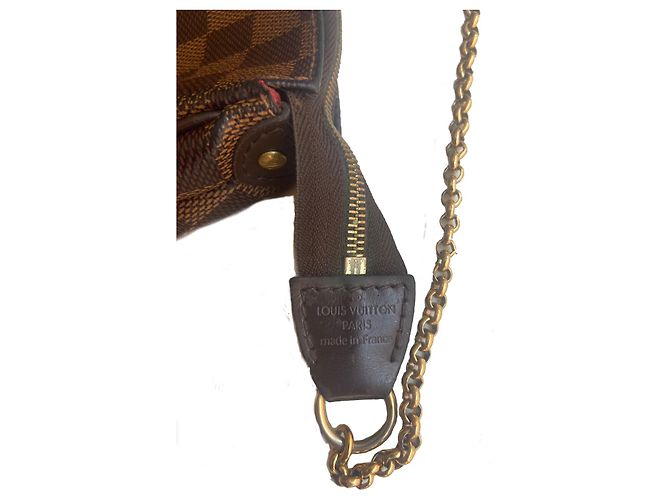 Eva Damier Louis Vuitton Marrone scuro - vista 4