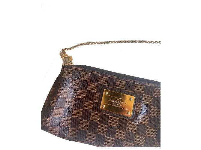 Eva Damier Louis Vuitton Marrone scuro - vista 5