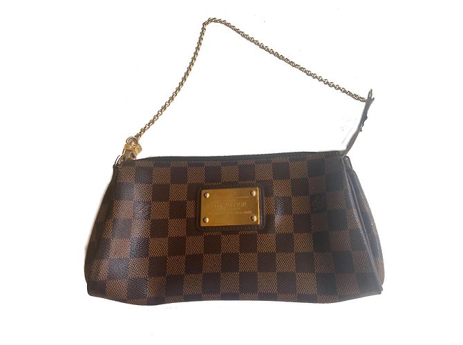 Eva Damier Louis Vuitton Marrone scuro - vista 7