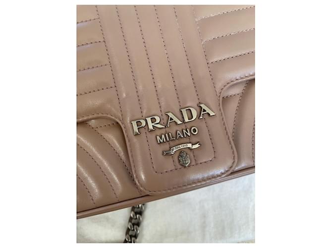 Diagramme Prada-Diagramm großes Modell Pink Beige - Ansicht 5