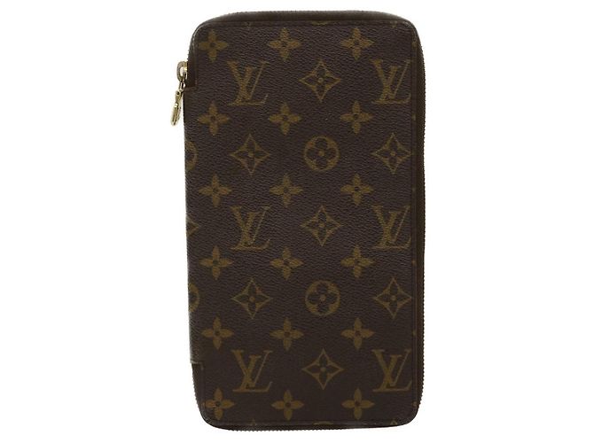 LOUIS VUITTON Monogram Organizer De Voyage Custodia da viaggio M60120 LV Auth fm1498 - vista 13